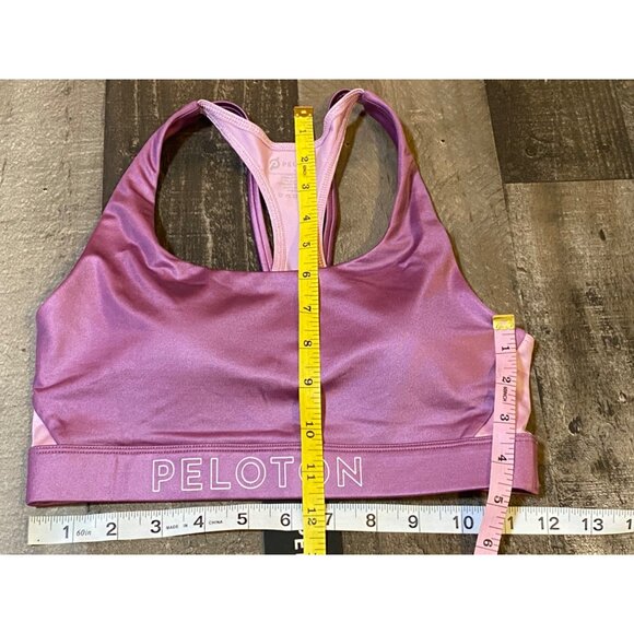 NWT PELOTON SPORT BRA NO LIMITS PURPLE WOMENS SIZE SMALL ACTIVEWEAR - Picture 7 of 8